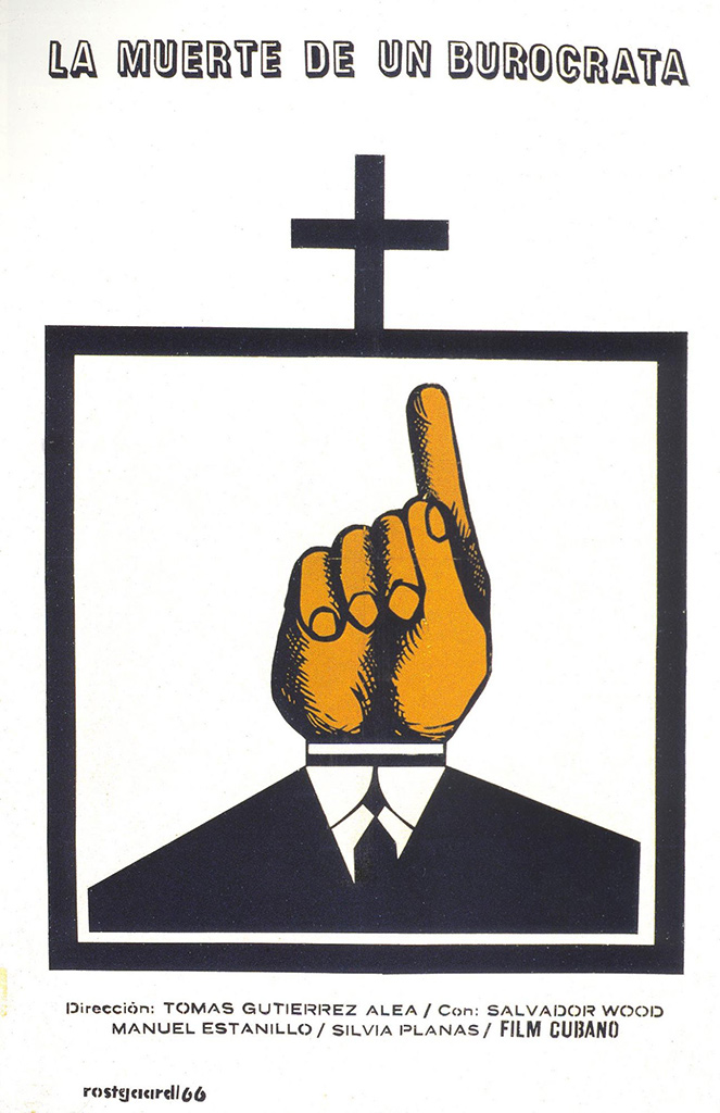 afiche-del-filme-la-muerte-de-un-burocrata-disenado-por-alfredo-rostgaard