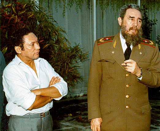 fidelcastromanuelnoriega