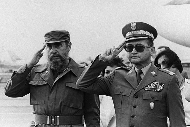 jaruzelski-fidel-castro